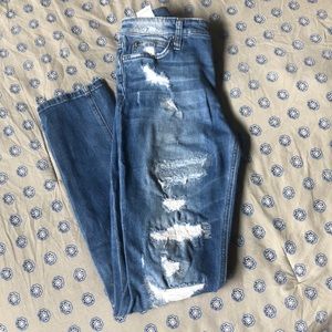 Joe’s distressed jeans